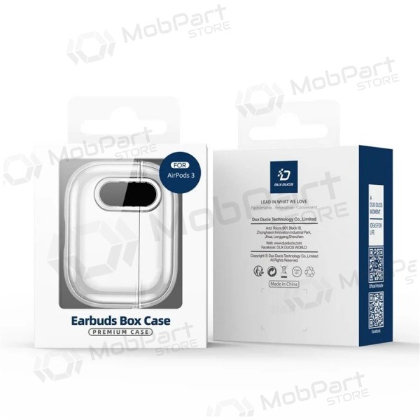 Custodia Dux Ducis PECL Apple AirPods 3 grigio