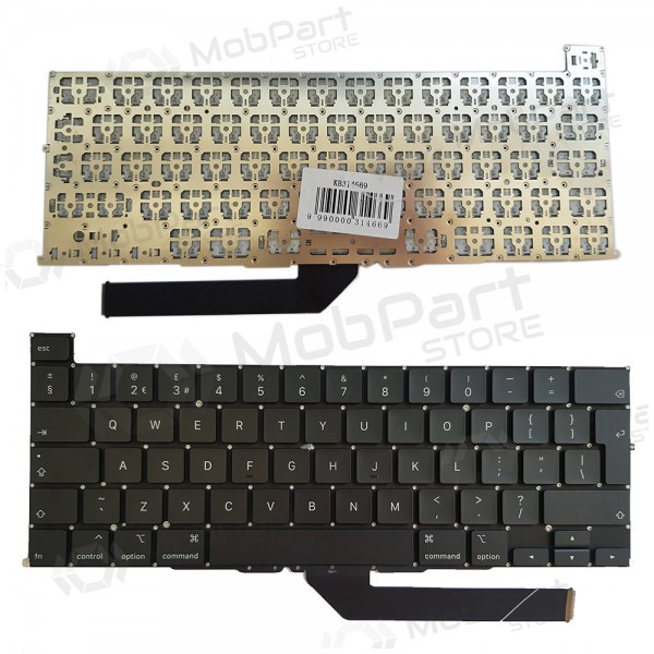 Apple A2141, UK tastiera