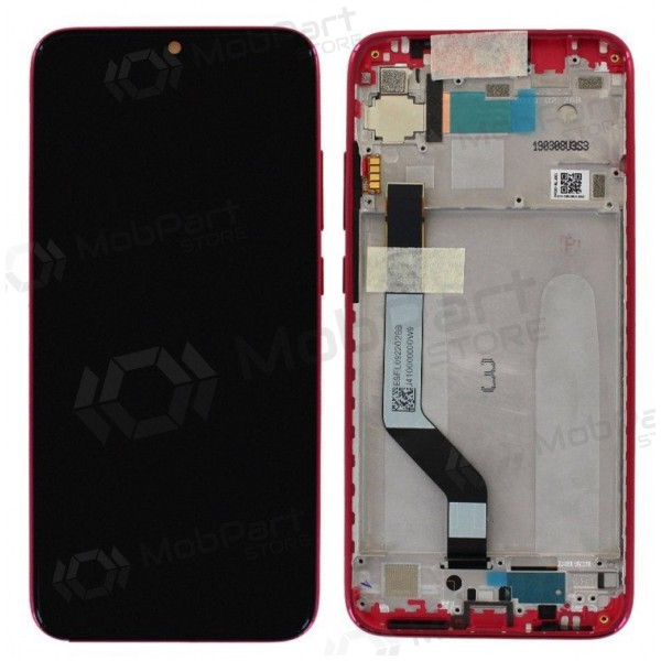 Xiaomi Redmi Note 7 schermo / display (rosso) (con una cornice) (service pack) (originale) Xiaomi Redmi Note 7 schermo / display (rosso) (con una cornice) (service pack) (originale)