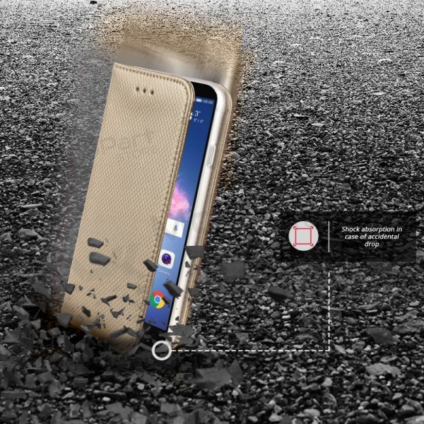 Xiaomi Redmi A5, Poco C71 (173,45x79,35x8,45) custodia - Smart Magnet (dorato).