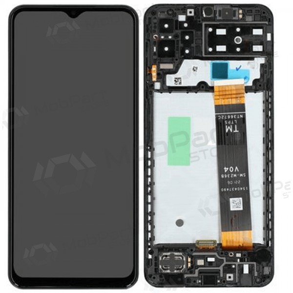 Samsung Galaxy A13 4G schermo / display (nero) (con una cornice) (originale) Samsung Galaxy A13 4G schermo / display (nero) (con una cornice) (originale)