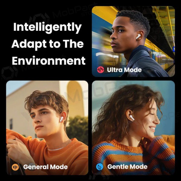 senza filis ausinės Ugreen HiTune H6 Pro Active Noise-Cancelling Earbuds (35873) senza filis ausinės Ugreen HiTune H6 Pro Active Noise-Cancelling Earbuds (35873)