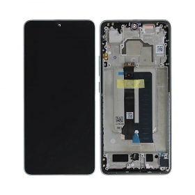 Xiaomi Poco X6 Pro 5G schermo / display (grigio) (con una cornice) (originale)