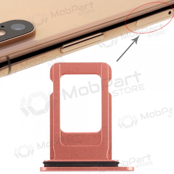 Apple iPhone XR Porta SIM rosa (Coral)