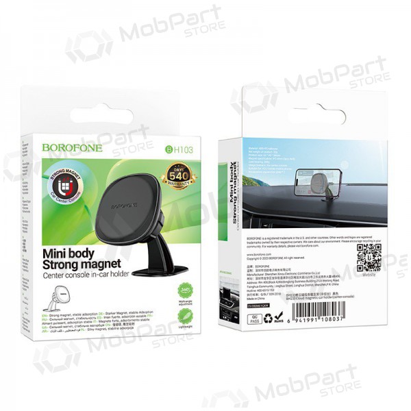 Porta cellulare da auto Borofone BH103 (dashboard) nero