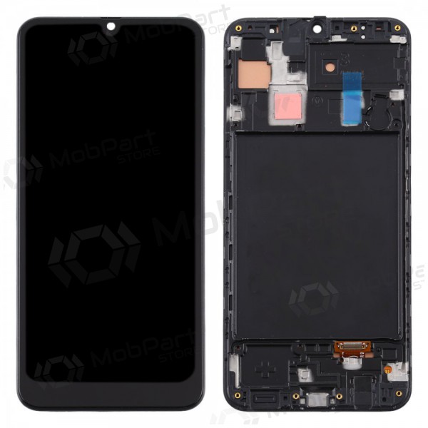 Samsung A305 Galaxy A30 (2019) schermo / display (nero) (con una cornice) (service pack) (originale) Samsung A305 Galaxy A30 (2019) schermo / display (nero) (con una cornice) (service pack) (originale)