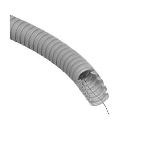 Gofruotas vamzdis su viela 40mm (grigio, 25m, 320 N/5 cm, D40) Pipelife