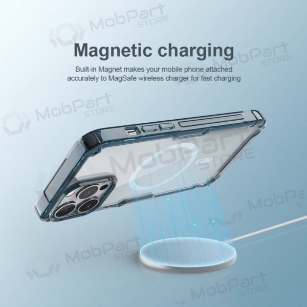Apple iPhone 14 Pro custodia „Nillkin Nature Magnetic“ (bianca) Apple iPhone 14 Pro custodia „Nillkin Nature Magnetic“ (bianca)