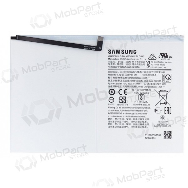 Samsung Galaxy Tab A7 10.4 batteria, akumuliatorius (originale)