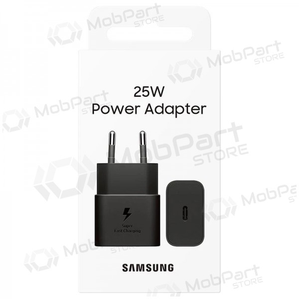 Caricatore originale Samsung EP-T2510NBEGEU 25W nel pacchetto nero