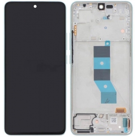 Xiaomi Redmi Note 14 5G schermo / display (verde) (con una cornice) (originale)