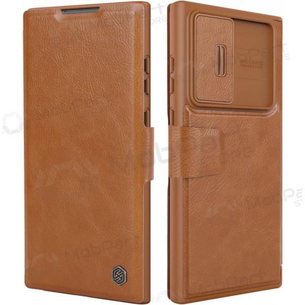 Samsung Galaxy S23 Plus custodia „Nillkin Leather“ (Marrone)