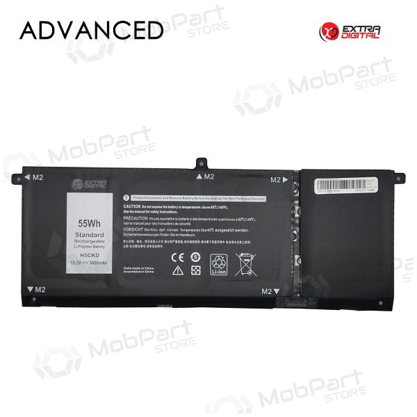 DELL H5CKD, 3600mAh batteria del computer portatile, Advanced