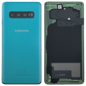 Samsung G973 Galaxy S10 coperchio batteria posteriore verde (Prism Green) (usato grade C, originale)