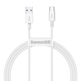 USB cavo Baseus Superior Type-C 66W 1.0m (bianca) CATYS-02