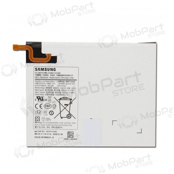 Samsung Galaxy Tab A (2019) batteria, akumuliatorius (originale) Samsung Galaxy Tab A (2019) batteria, akumuliatorius (originale)