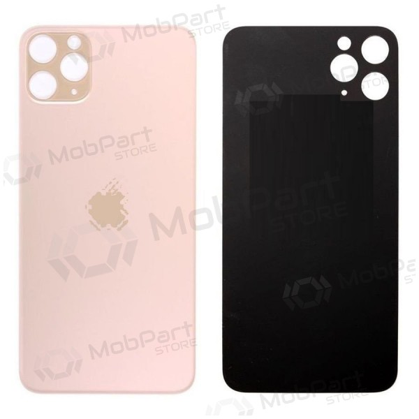 Apple iPhone 11 Pro coperchio batteria posteriore (d'oro) (bigger hole for camera) Apple iPhone 11 Pro coperchio batteria posteriore (d'oro) (bigger hole for camera)