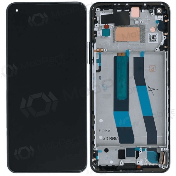 Xiaomi 11 Lite 5G NE schermo / display (bianca) (con una cornice) (originale)