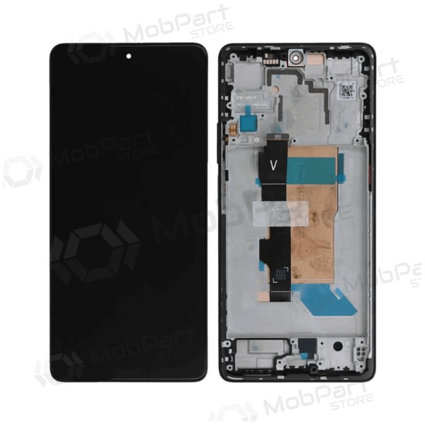 Xiaomi Poco F5 5G schermo / display (nero) (con una cornice) (originale) Xiaomi Poco F5 5G schermo / display (nero) (con una cornice) (originale)