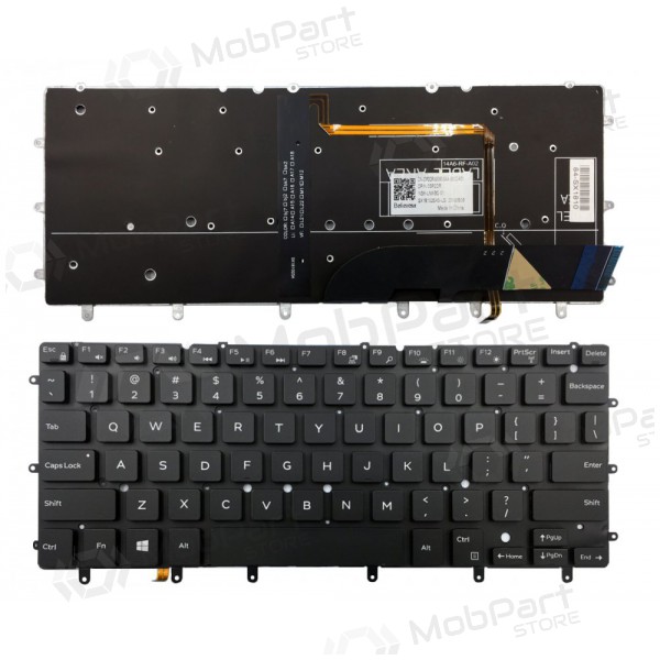 DELL Inspiron 13: 7000, 7352, 7353, 7359, 7347, 7348 tastiera DELL Inspiron 13: 7000, 7352, 7353, 7359, 7347, 7348 tastiera