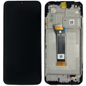Xiaomi Poco M4 5G / Poco M5 4G / Redmi 10 5G / Redmi Note 11E 5G schermo / display (nero) (con una cornice) (Premium)