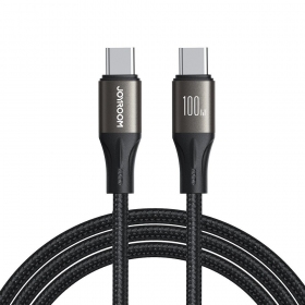USB cavo Joyroom SA25-CC5 USB-C to USB-C 100W 1.2m nero