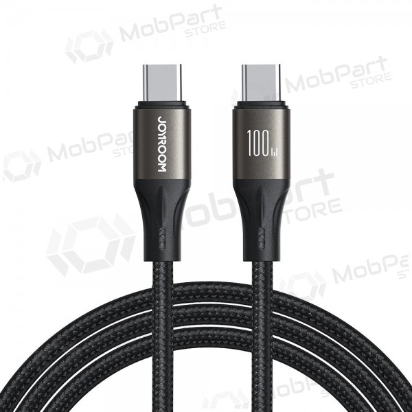 USB cavo Joyroom SA25-CC5 USB-C to USB-C 100W 1.2m nero
