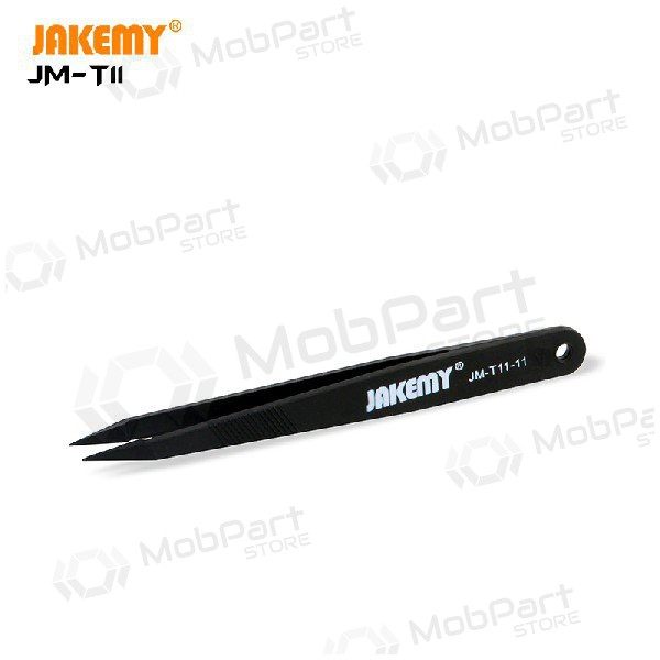 Pinzetta antistatica in metallo Jakemy JM-T11 ESD (3pz )