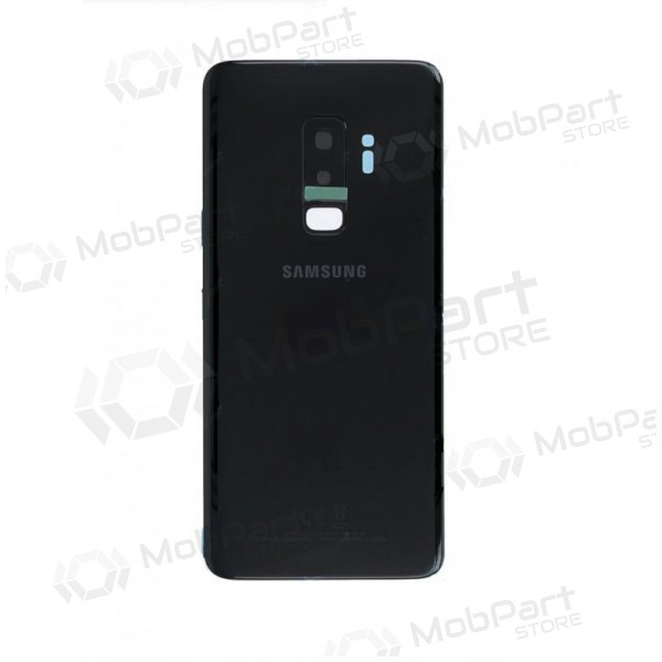 Samsung G965F Galaxy S9 Plus coperchio batteria posteriore nero (Midnight Black) (usato grade A, originale) Samsung G965F Galaxy S9 Plus coperchio batteria posteriore nero (Midnight Black) (usato grade A, originale)