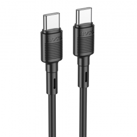 USB cavo Hoco X83 60W Type-C to Type-C 1.0m nero