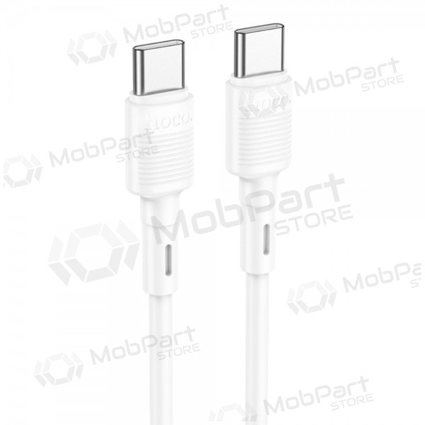 USB cavo Hoco X83 60W Type-C to Type-C 1.0m bianca