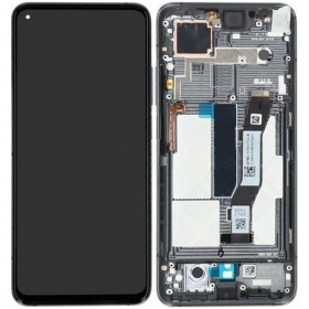 Xiaomi Mi 10T / Mi 10T Pro schermo / display (nero) (con una cornice) (originale)