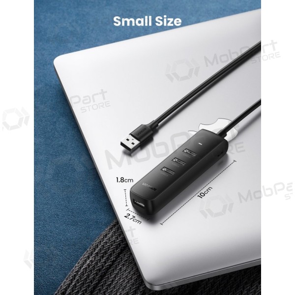 USB šakotuvas Ugreen CM416 USB-A 3.0 to 4xUSB-A 3.0 (10915) nero