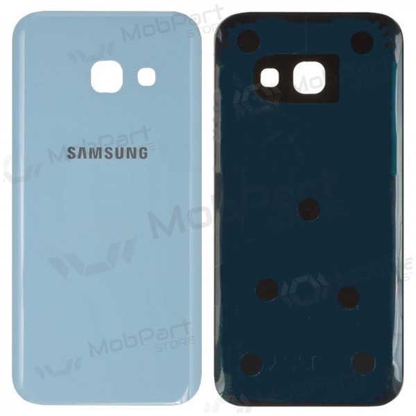 Samsung A320 Galaxy A3 2017 coperchio batteria posteriore azzurro (blue mist) (usato grade A, originale) Samsung A320 Galaxy A3 2017 coperchio batteria posteriore azzurro (blue mist) (usato grade A, originale)