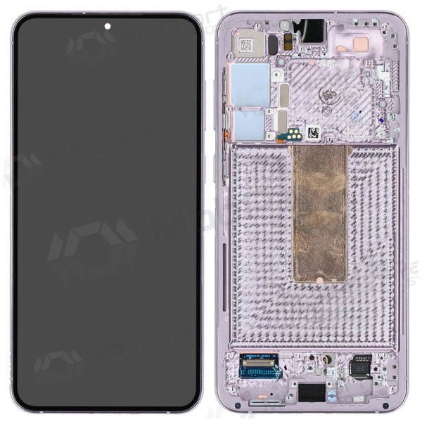 Samsung Galaxy S23+ schermo / display (levandų) (con una cornice) (originale)