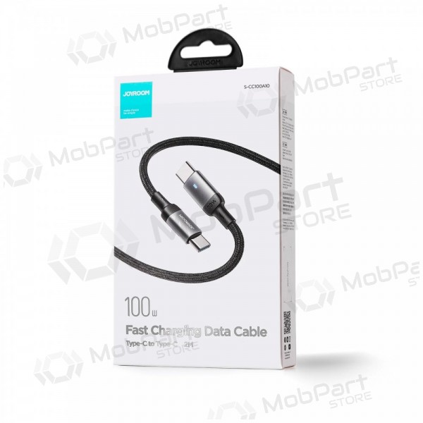 USB cavo Joyroom S-CC100A10 Type-C to Type-C 100W 1.2m nero
