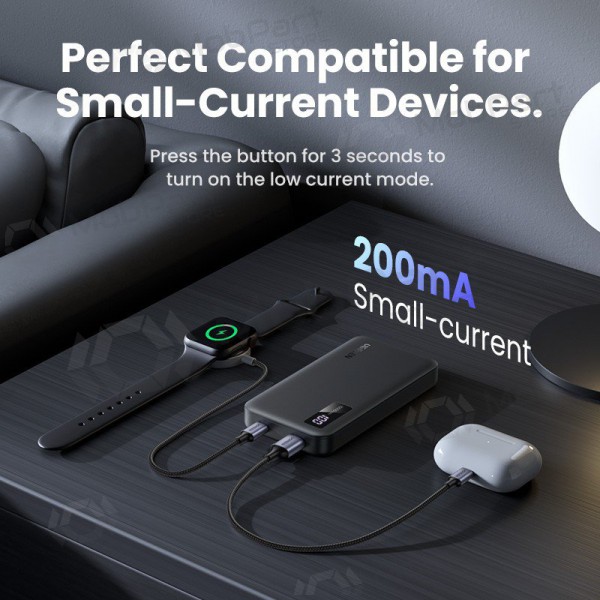 Batteria esterna Power Bank Ugreen PB311 20W 10000mAh (25742) nero Batteria esterna Power Bank Ugreen PB311 20W 10000mAh (25742) nero