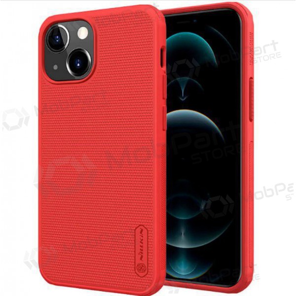 Apple iPhone 14 custodia „Nillkin Frosted Shield“ (rosso)