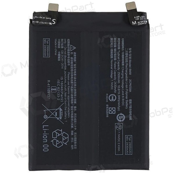 Xiaomi 11T Pro 5G batteria, akumuliatorius (BM58) Xiaomi 11T Pro 5G batteria, akumuliatorius (BM58)