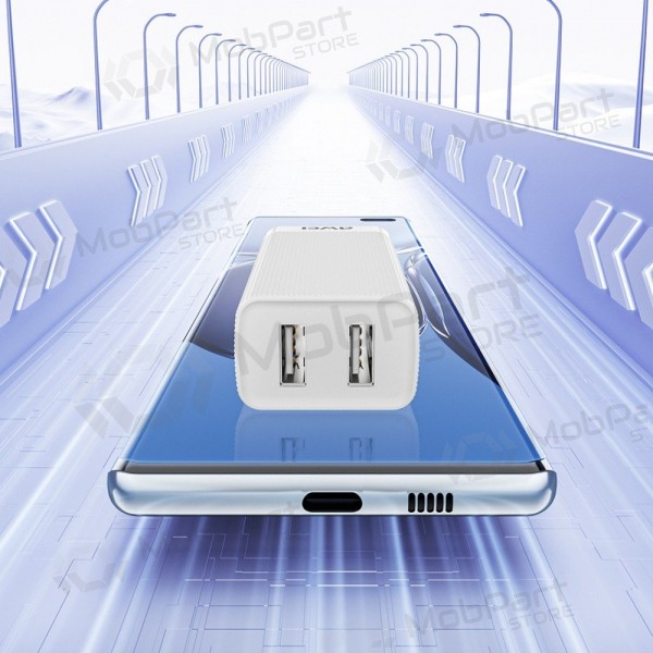 Caricatore Awei C15-EU 2xUSB-A 10W bianca