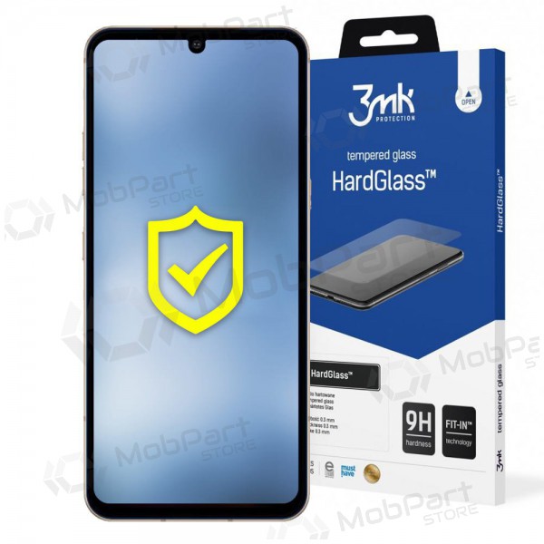 LCD apsauginis stikliukas 3mk Hard Glass Samsung S721 S24 FE