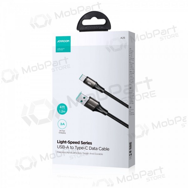 USB cavo Joyroom SA25-AL3 USB to Lightning 3A 1.2m nero