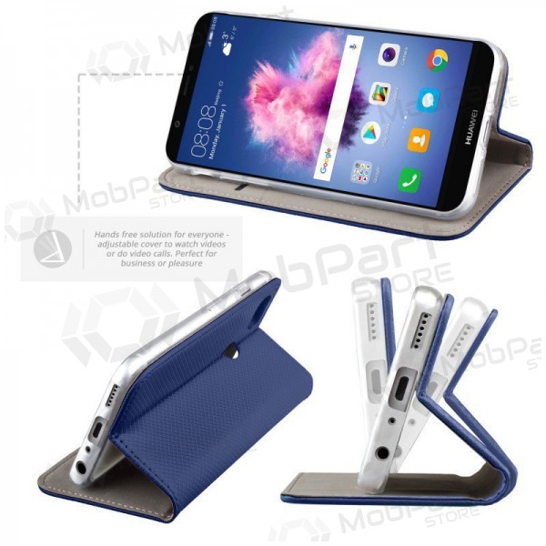 Samsung Galaxy A57 custodia - Smart Magnet (blu scuro)