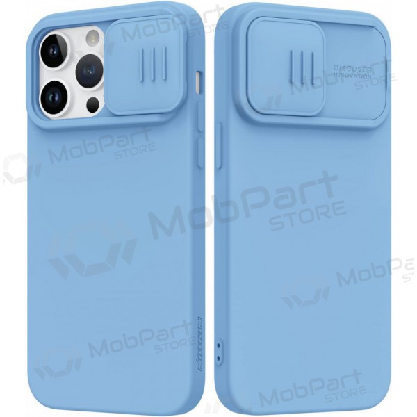 Apple iPhone 14 Pro custodia „Nillkin Silicone“ (azzurro)