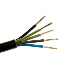 Cavo flessibile Elpar H05RR-F 5x1.5 mm² rame gomma 300/500V