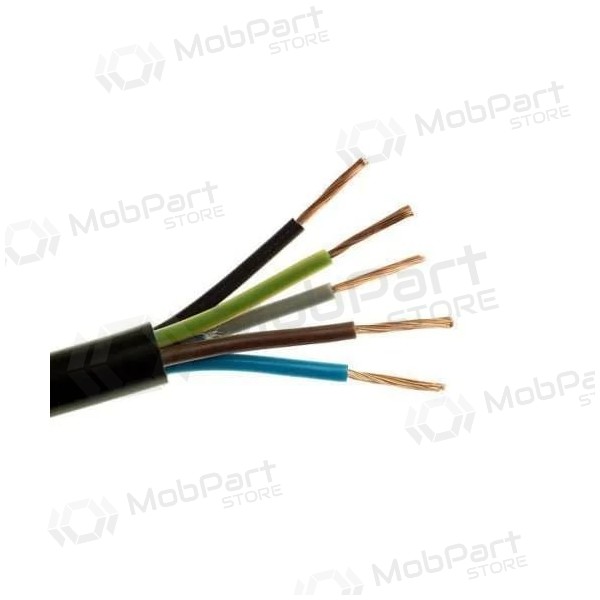 Cavo flessibile Elpar H05RR-F 5x1.5 mm² rame gomma 300/500V