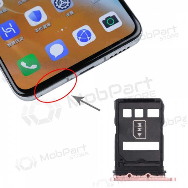 Huawei P40 Porta SIM d'oro (Blush Gold)