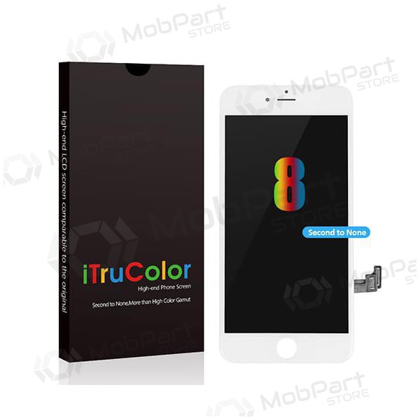 Apple iPhone 8 / SE 2020 / SE 2022 schermo / display (bianca) (Premium) Apple iPhone 8 / SE 2020 / SE 2022 schermo / display (bianca) (Premium)