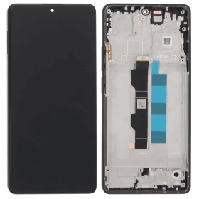 Xiaomi Redmi Note 13 Pro 4G, Poco M6 Pro 4G schermo / display (nero) (originale)