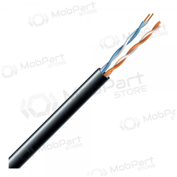Cavo di rete LAN ECG UTP 5e (da esterno, PE, Fca, 305m, E)